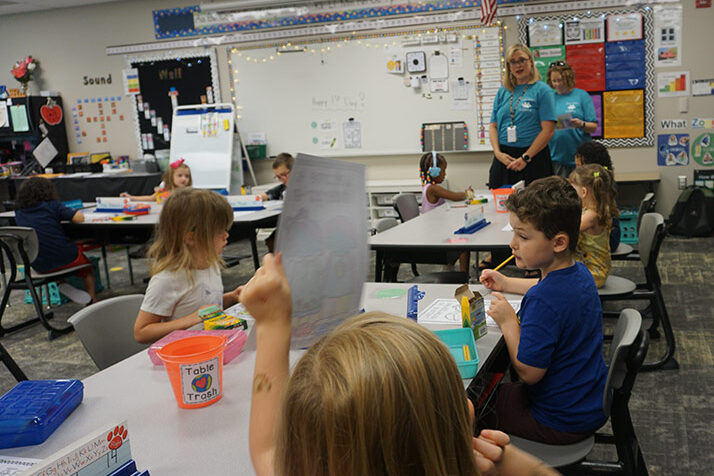 Horizon Elementary student