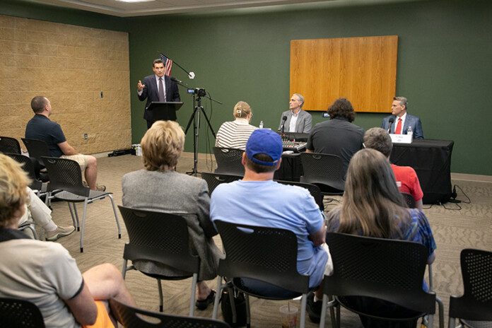 The Johnson County Post hosted a forum Wednesday, Sept. 25, for candidates running for Kansas Senate 35 in the November 2024 election.