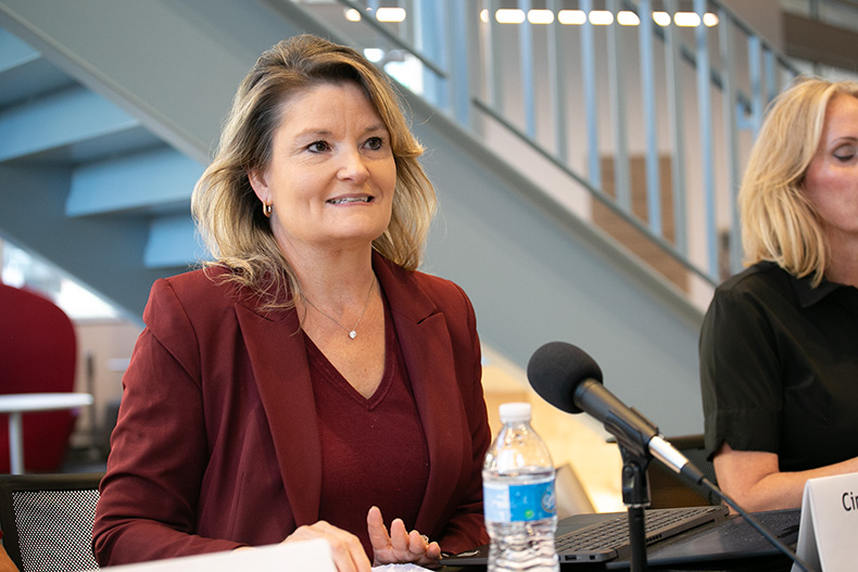 Cindy Holscher is running for reelection to Kansas Senate 8 in November 2024.